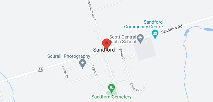 map of 403 SANDFORD RD